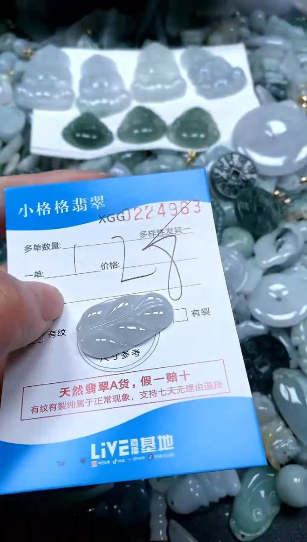 【闪购商品】翡翠颈饰未镶嵌闪购商品0224963