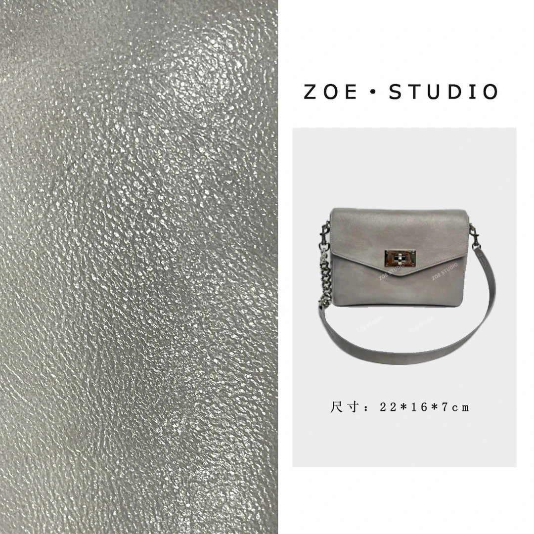 【佐伊甄选】SD-5257-1-烟灰薄荷轻奢女士时尚潮流百搭单肩斜挎包