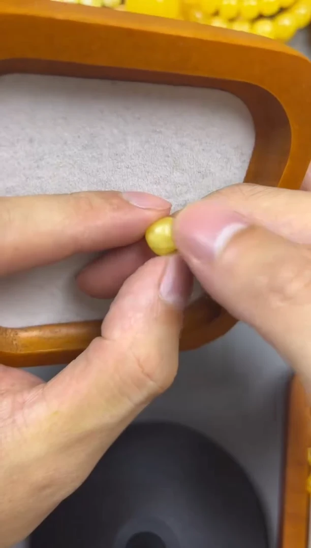 手串蜜蜡未镶嵌9.5mm单株