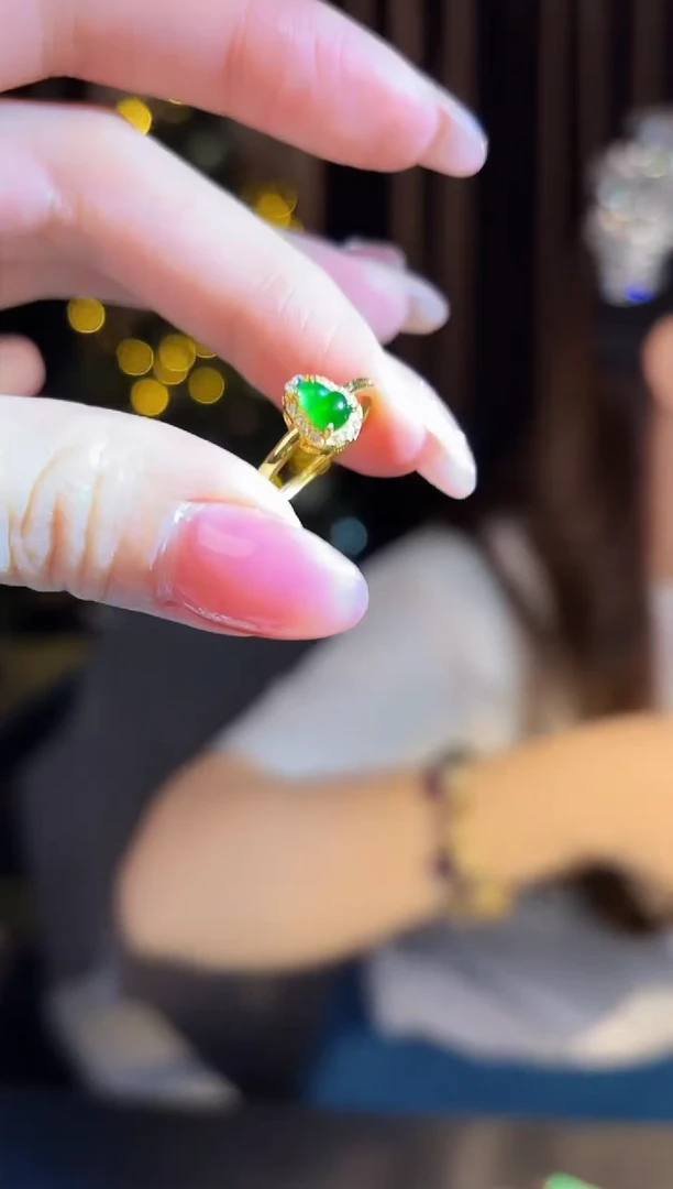 【闪购商品】翡翠戒指未镶嵌支持复检/一件