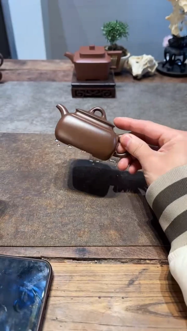 茶壶紫砂兴*长四方紫砂壶