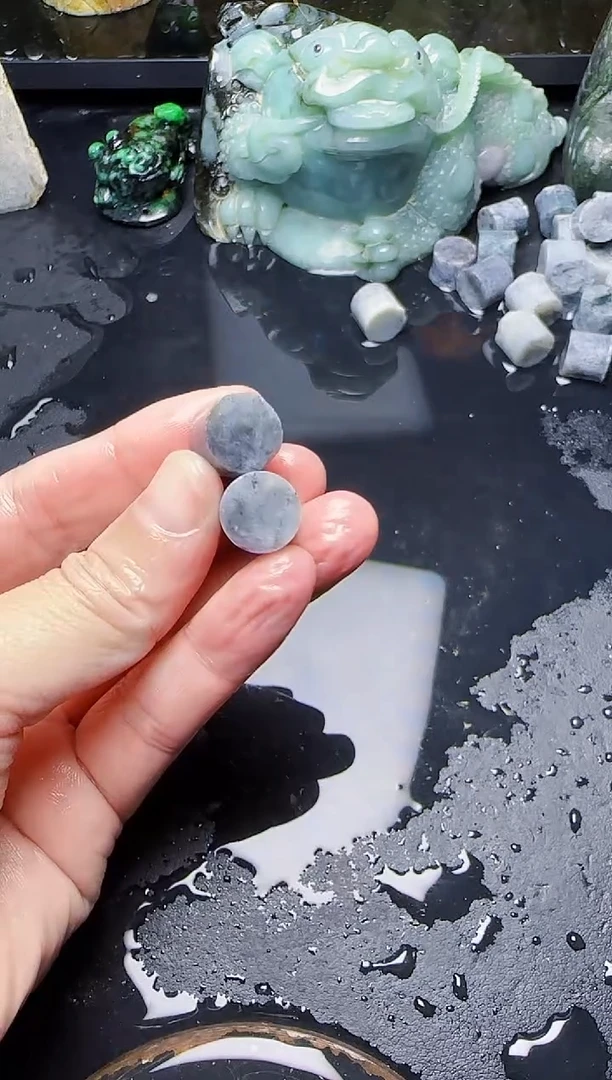 颈饰未镶嵌翡翠林*56