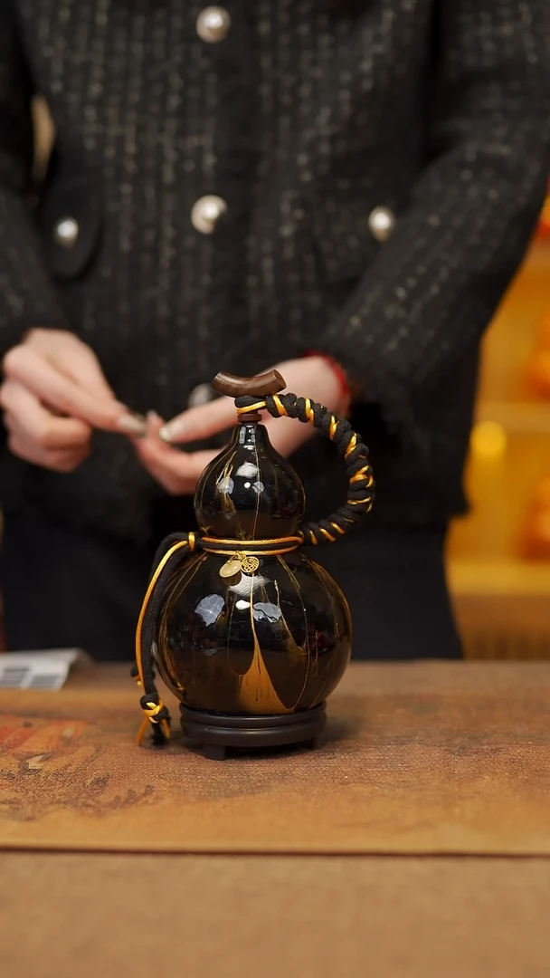 【闪购商品】613宴禾堂漆艺酒葫芦128