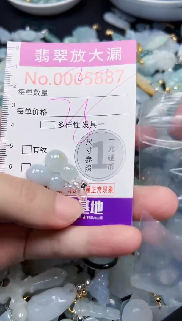 颈饰未镶嵌翡翠5887