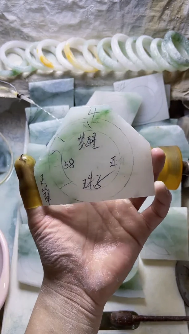定制石英质玉（天山翠）定制款58