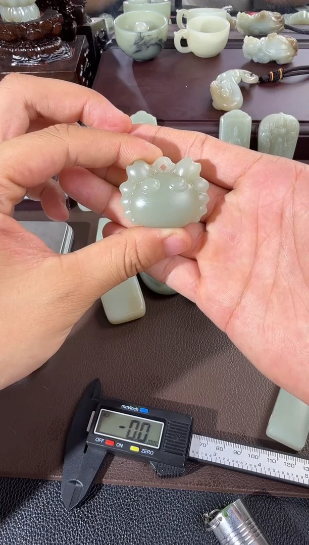 吊坠(不含链)未镶嵌和田玉30