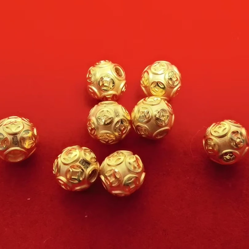 7.93克足金999貔貅转运珠