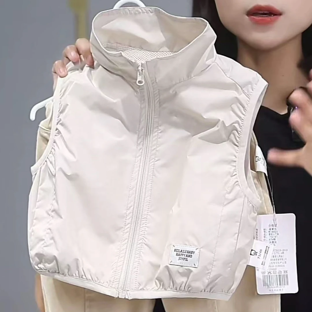 儿童马甲背心男童女童2025新款春秋季宝宝休闲坎肩上衣童装外搭潮
