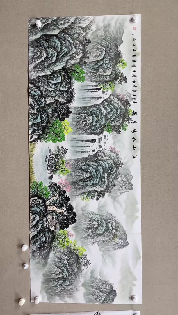 国画180*68 王建程王建程王建程王建程王建程