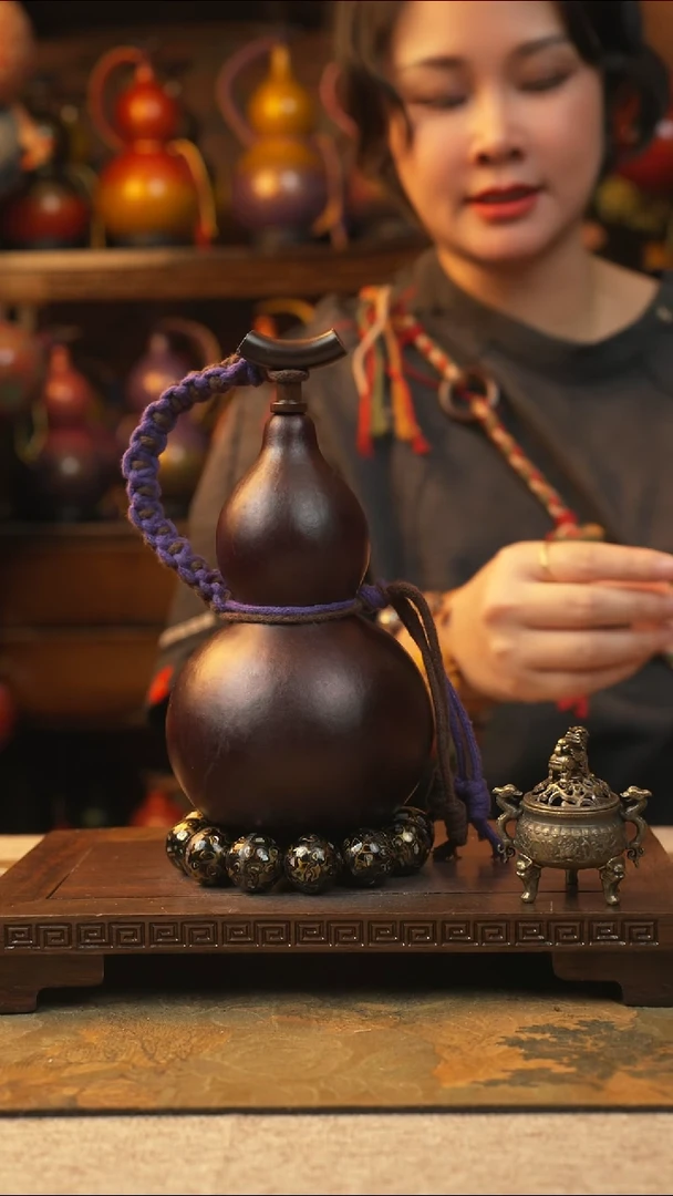 663大漆一物一拍记葫堂出品【不带手串】