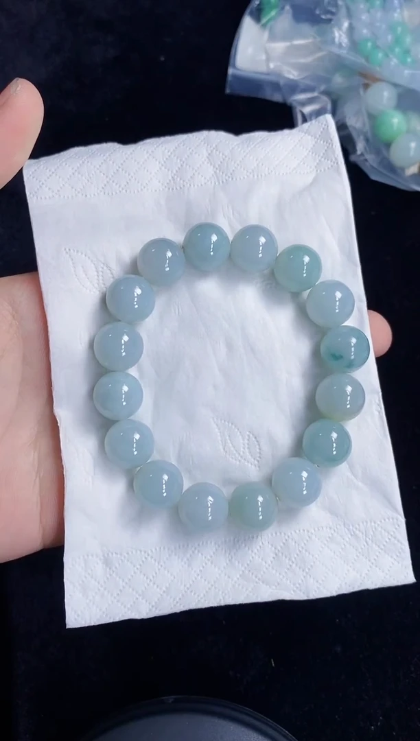 未镶嵌手串翡翠205天然缅甸翡翠A货一物一证