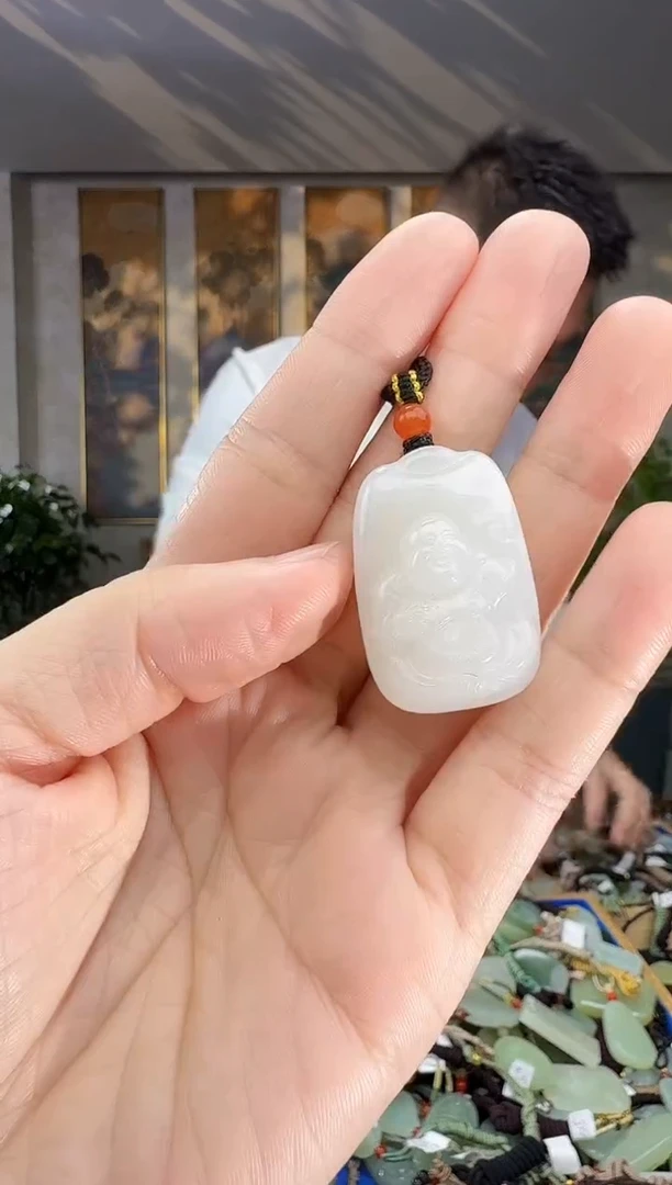 未镶嵌和田玉挂件拍一发一