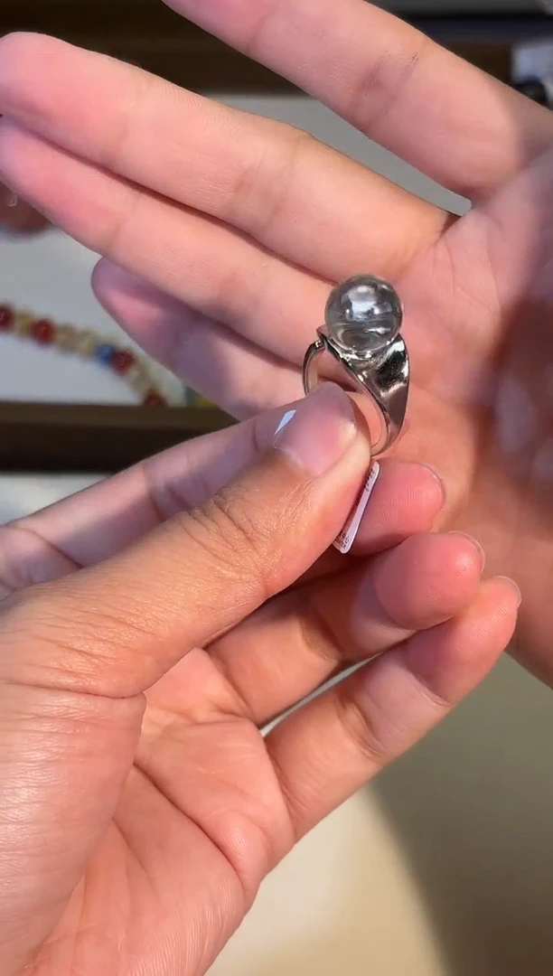 未镶嵌戒指水晶p356多样性发货一件