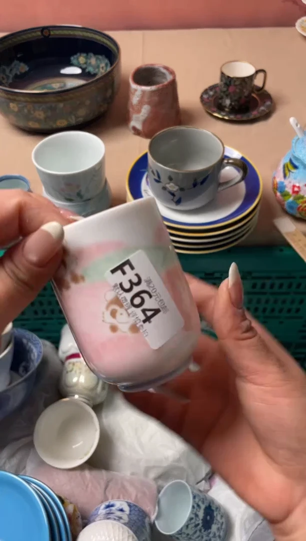 瓷片?*鹿瓷器瓷器F364