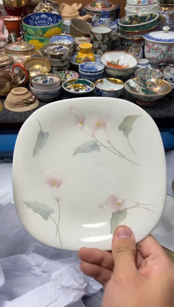 瓷片菁夏目海外回流瓷器中古品。