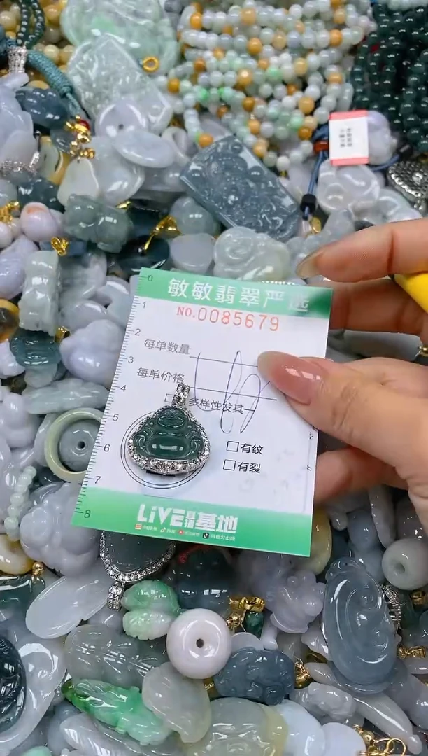 【闪购商品】翡翠颈饰未镶嵌闪购0085779