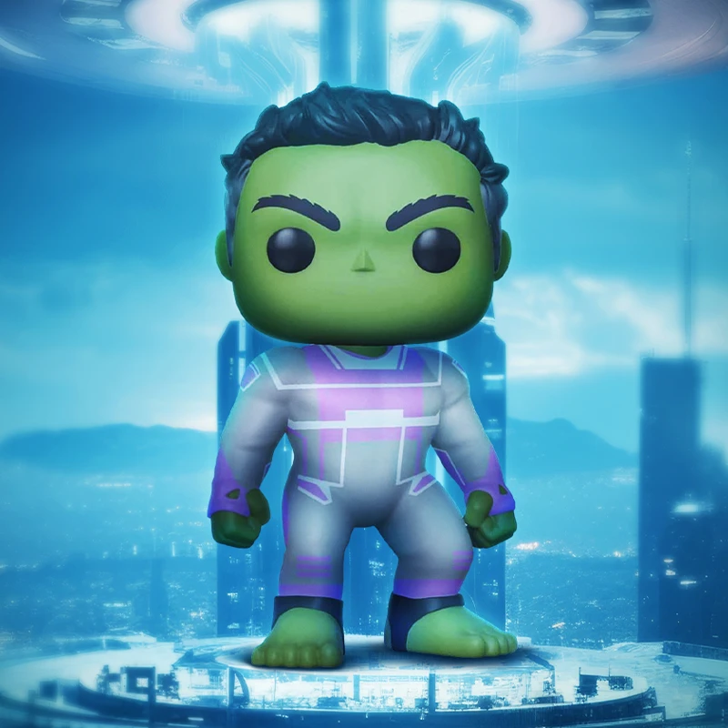 POP漫威复仇者联盟浩克手办装甲战衣周边玩具公仔摆件模型