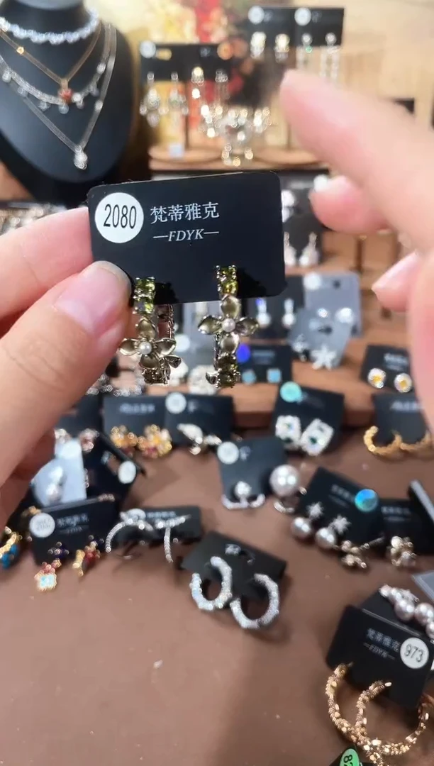 合金925银锆石梵2080