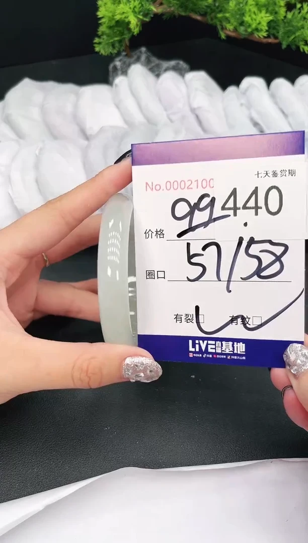 未镶嵌手镯翡翠440