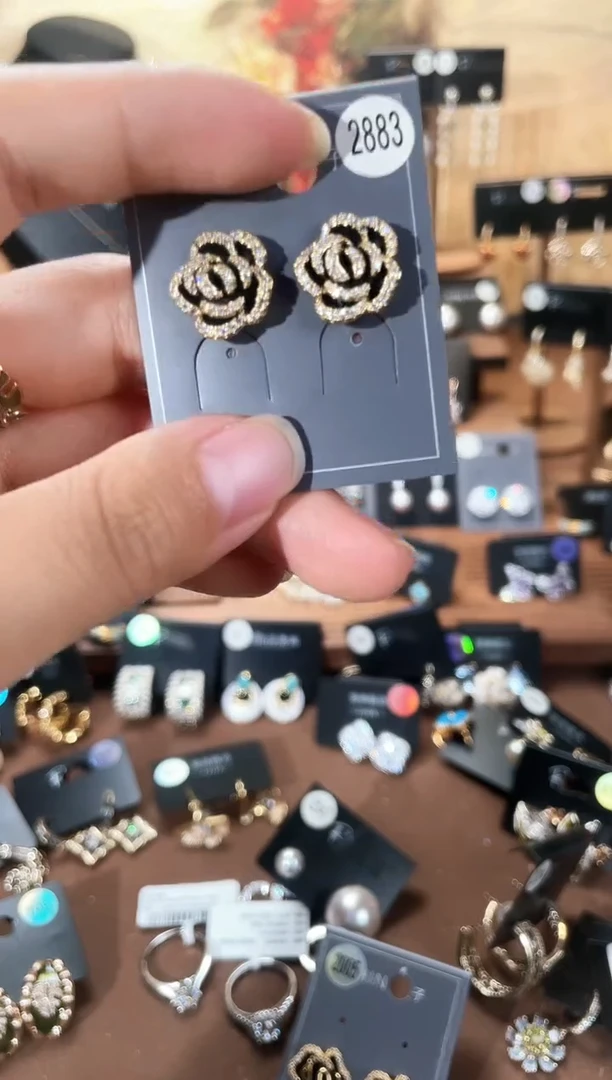 合金925银锆石萱2883