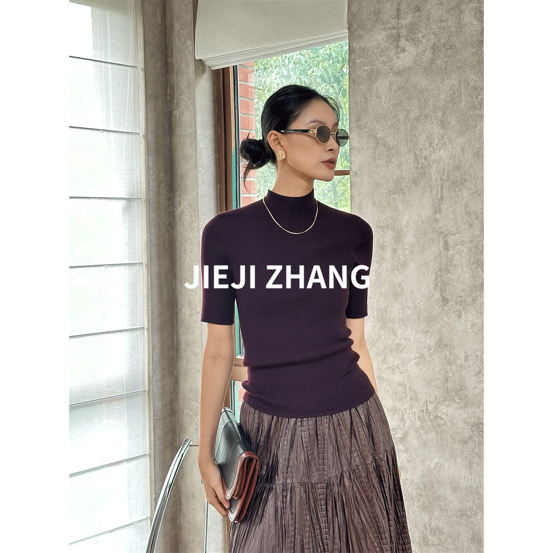 满目ManMu【张琪专属】老钱风秋季时尚百搭羊毛毛衣350382