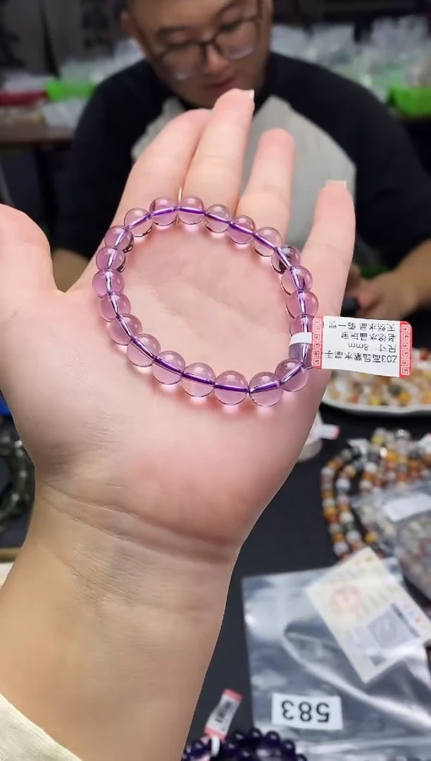 未镶嵌手串水晶手串