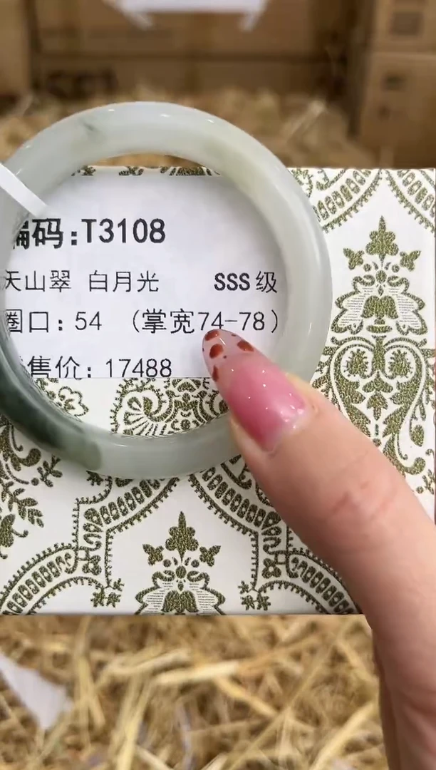 未镶嵌手镯石英质玉T3108