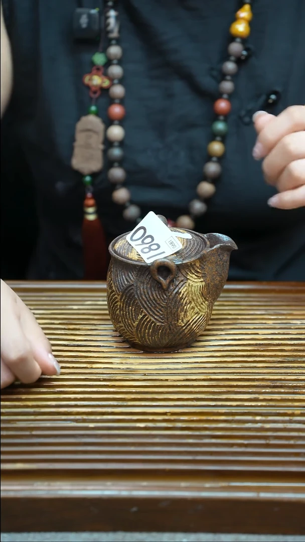 万古烧粗陶手工茶具