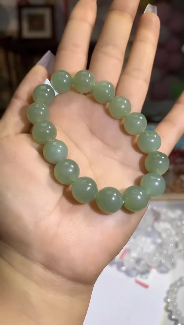 【闪购商品】和田玉手链未镶嵌36多样性发其一/12+