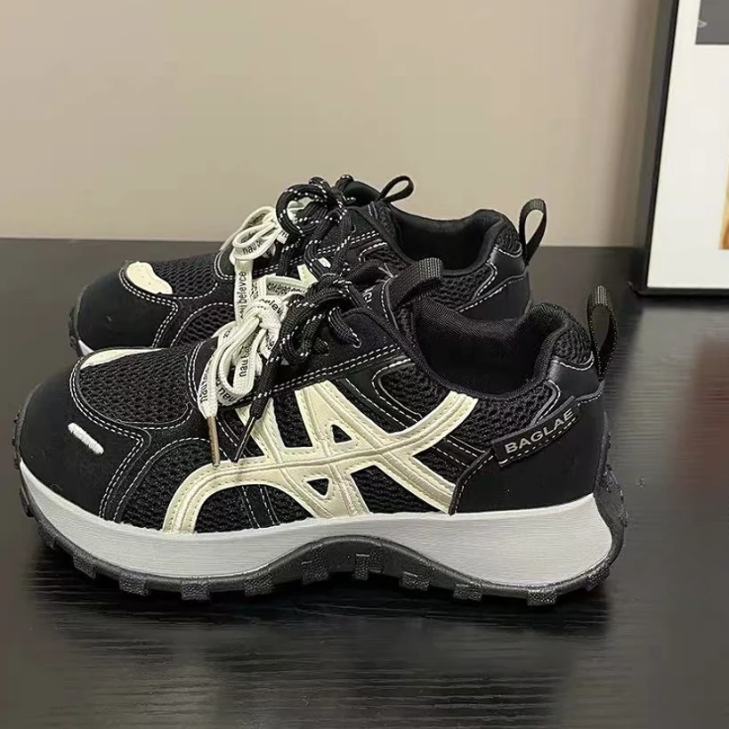 Z01-运动鞋厚底老爹鞋时尚休闲鞋时尚四季通用中跟百搭