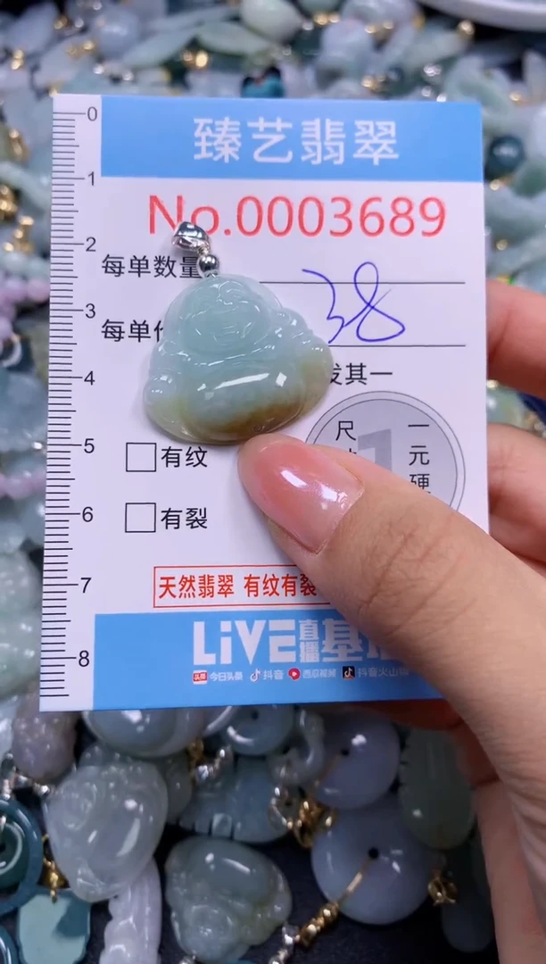 颈饰未镶嵌翡翠3689