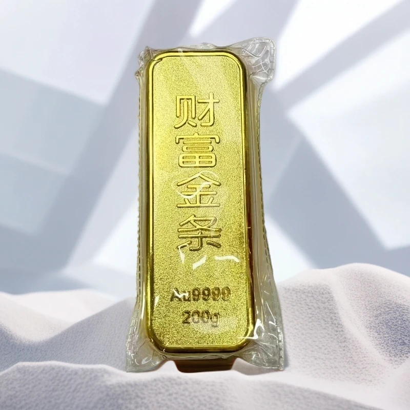 足金金条200g精美时尚国潮风财富金条【张总】【证书+礼盒】