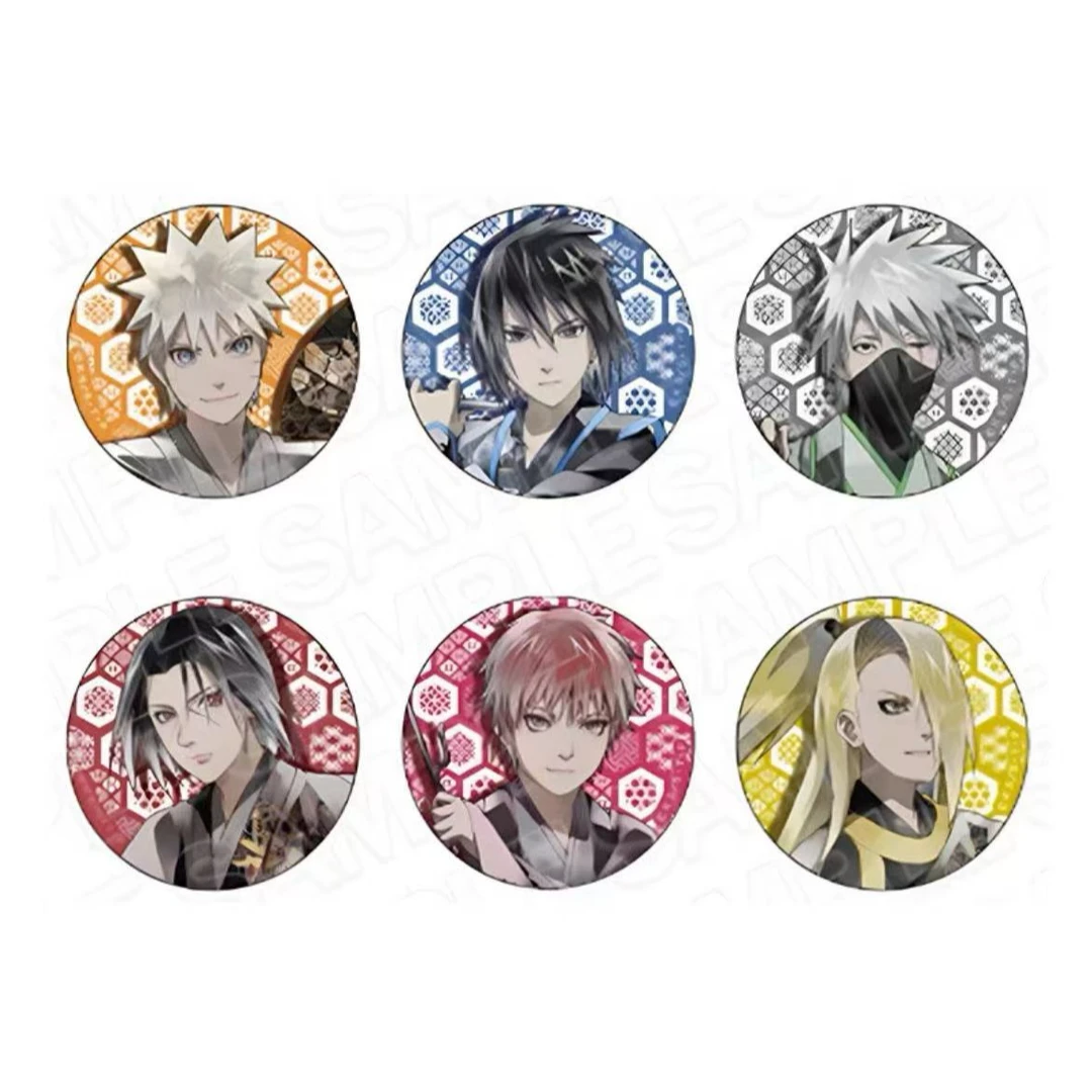 日谷再贩【火影忍者】和风水彩吧唧（盲盒产品默认代拆）