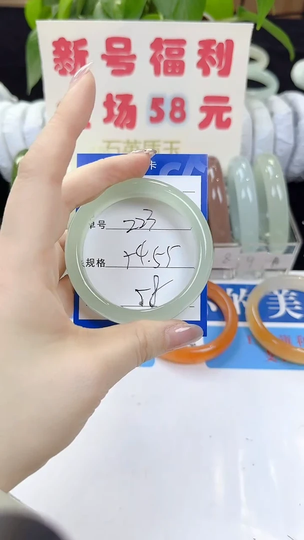 未镶嵌手镯石英质玉223