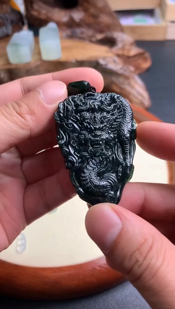 吊坠(不含链)未镶嵌翡翠翡翠饰品-82