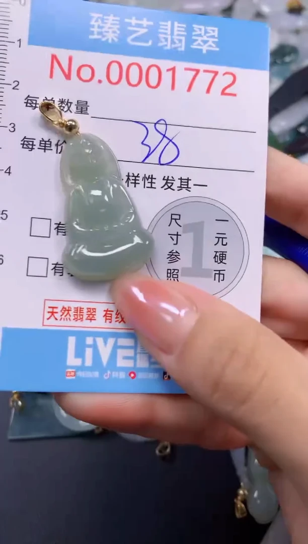 颈饰未镶嵌翡翠1772