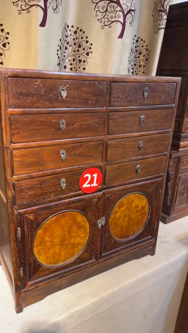 木茶饼柜  摆件 工艺品