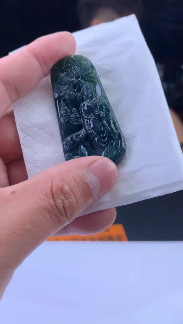 未镶嵌定制翡翠龙*-3094