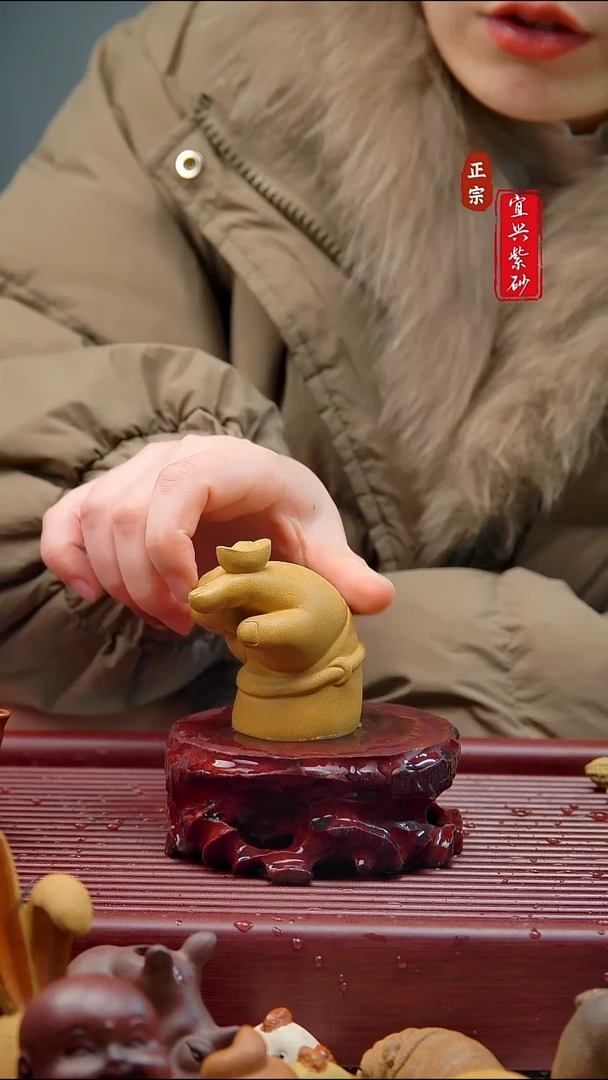 紫砂茶宠宜兴紫砂茶宠摆件