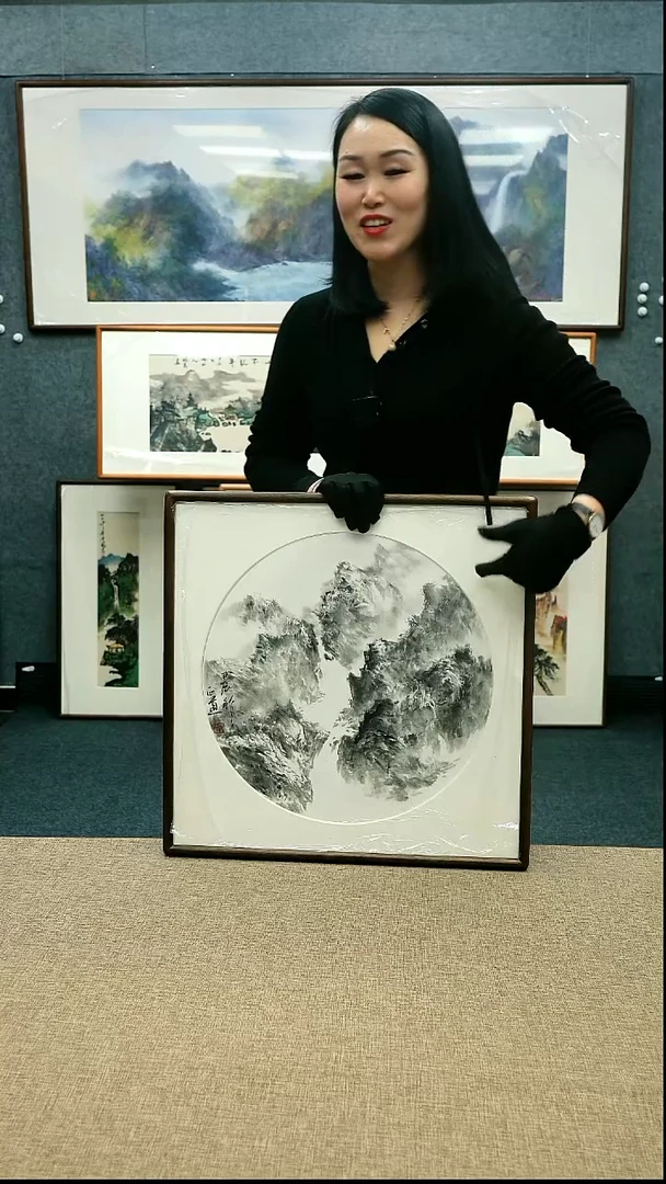 【闪购商品】国画放漏/徐正道50*50带框