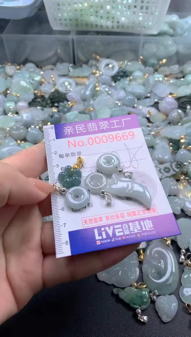 颈饰未镶嵌翡翠9669