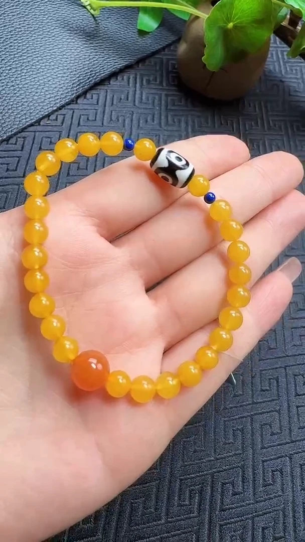 【闪购商品】蜜蜡手串未镶嵌手串