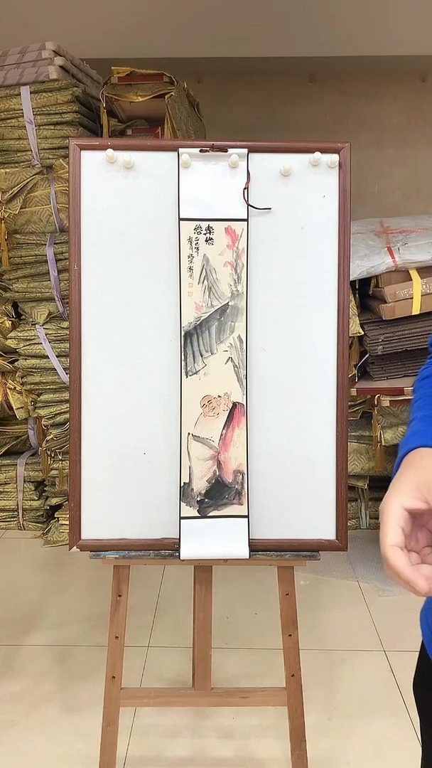 国画手绘人物作品