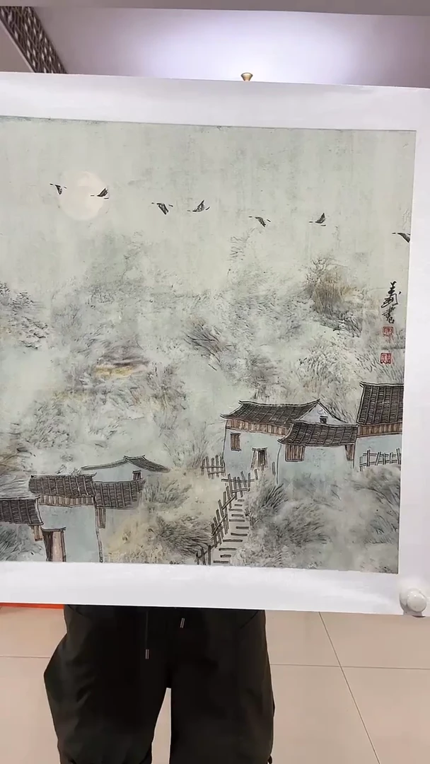 国画国画Y-李玉国绘画作品4平尺