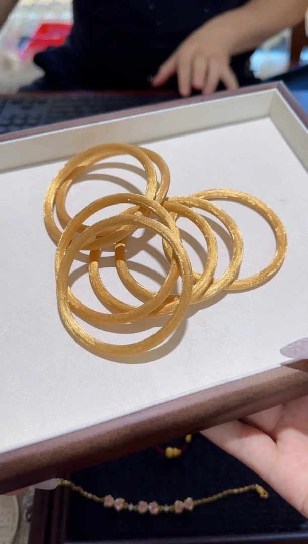 铜合金合成立方氧化锆118-丝绒手镯-（下单备注手围-54-56-58-60)