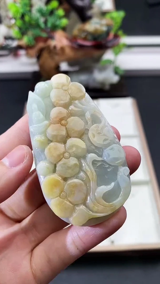 颈饰未镶嵌翡翠天然缅甸A货翡翠
