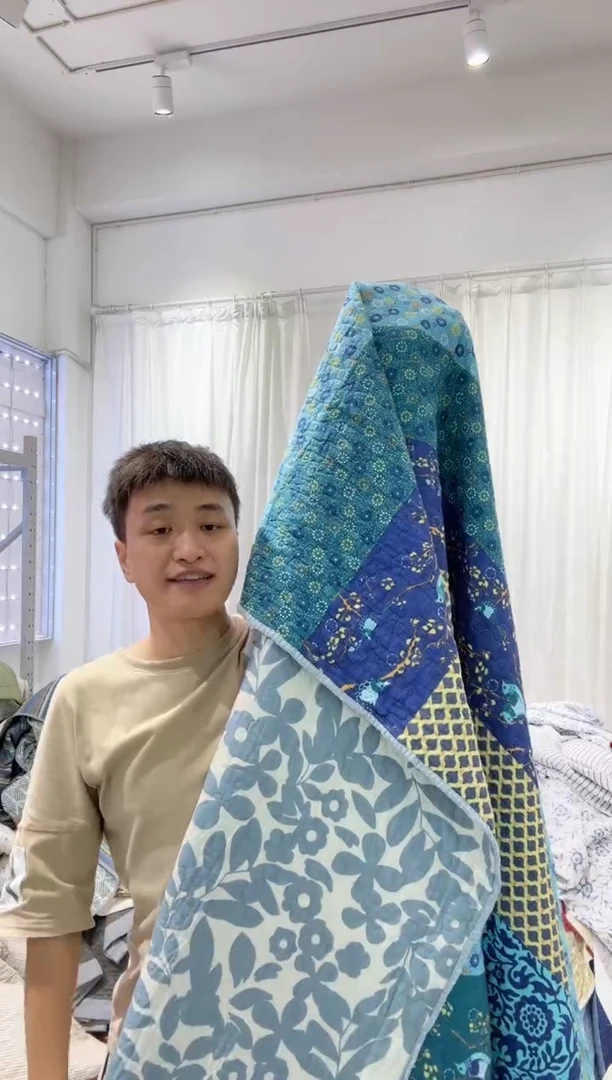 棉200*230纯棉床盖136号微瑕