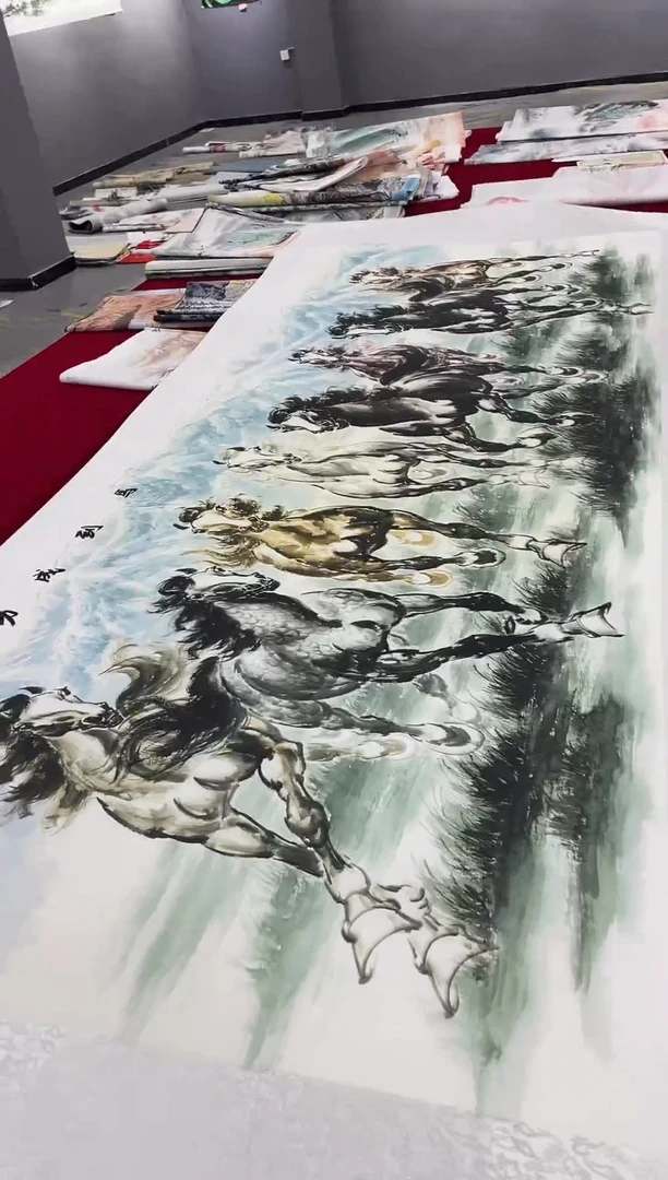 名人名画手工制作