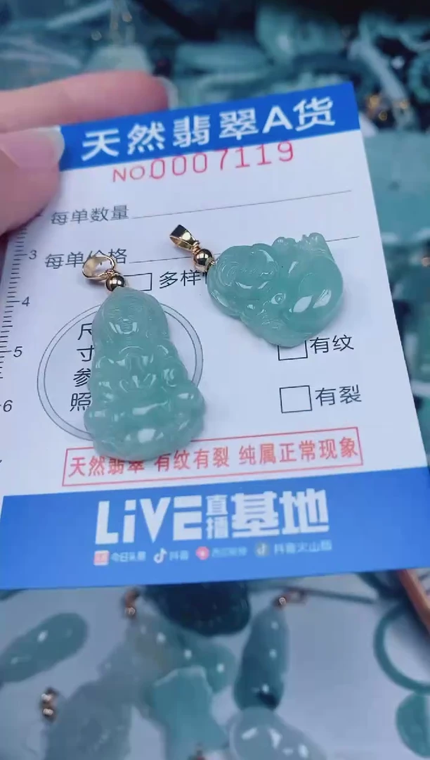 颈饰未镶嵌翡翠00007119