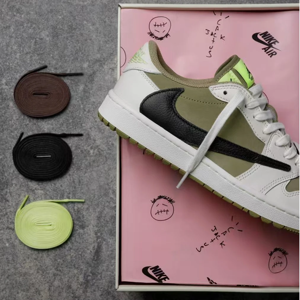 Air Jordan 1 Low Golf  TS 倒钩6.0橄榄绿板鞋FZ3124-200